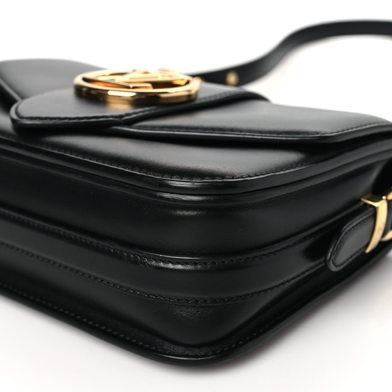 Louis Vuitton Smooth Calfskin LV Pont 9 Black 9 of 10