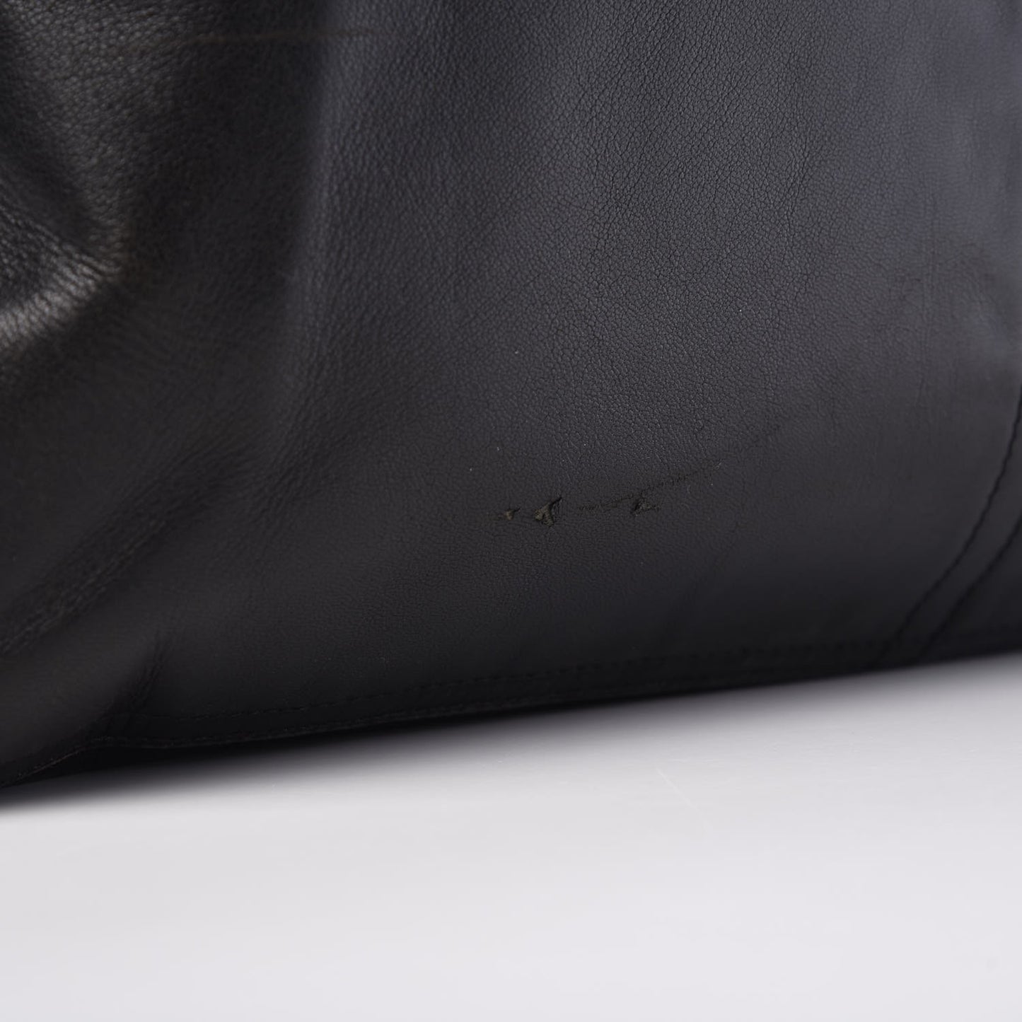 Soft Calfskin Satchel Black