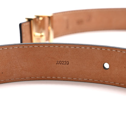 Louis Vuitton Mini Monogram 25mm LV Initiales Belt 95 38 5 of 6