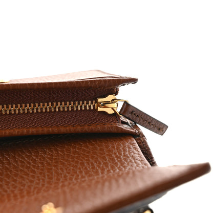 Gucci New Denim GG Monogram Dollar Calfskin Horsebit 1955 Card Case Wallet Blue Tea Cuir Epilog 9 of 9