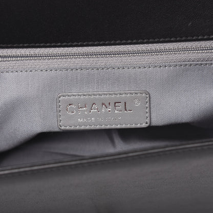 Chanel Calfskin Quilted New Medium Boy Flap Black 6 of 14