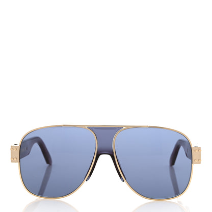 Christian Dior Diorsignature A3U Sunglasses Gold Blue 2 of 5