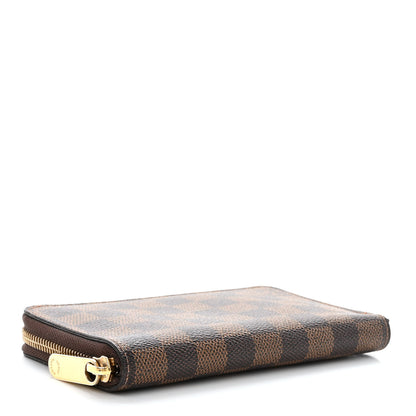 Louis Vuitton Damier Ebene Zippy Compact Wallet 4 of 10