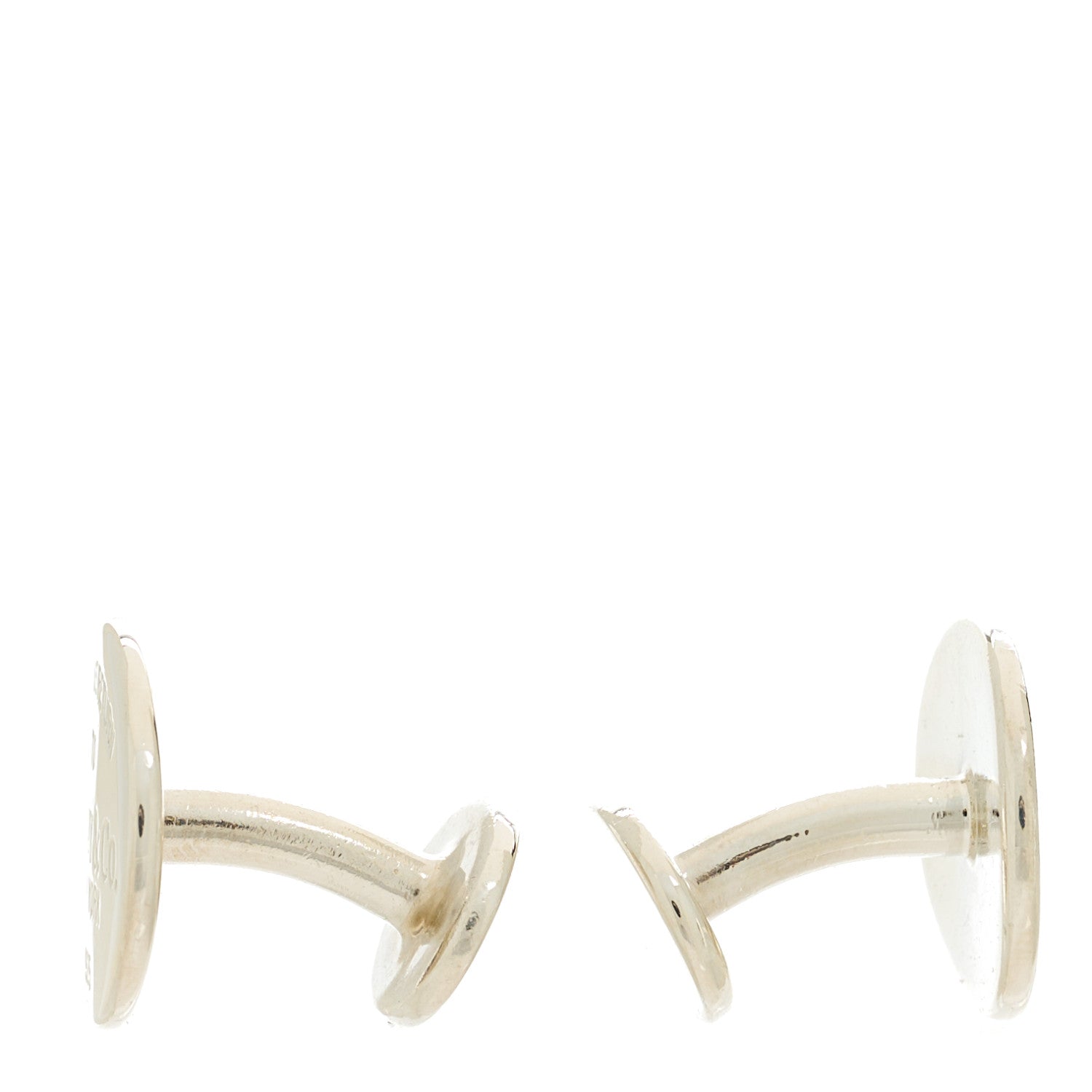 Tiffany Sterling Silver Return To Tiffany Cufflinks 3 of 5