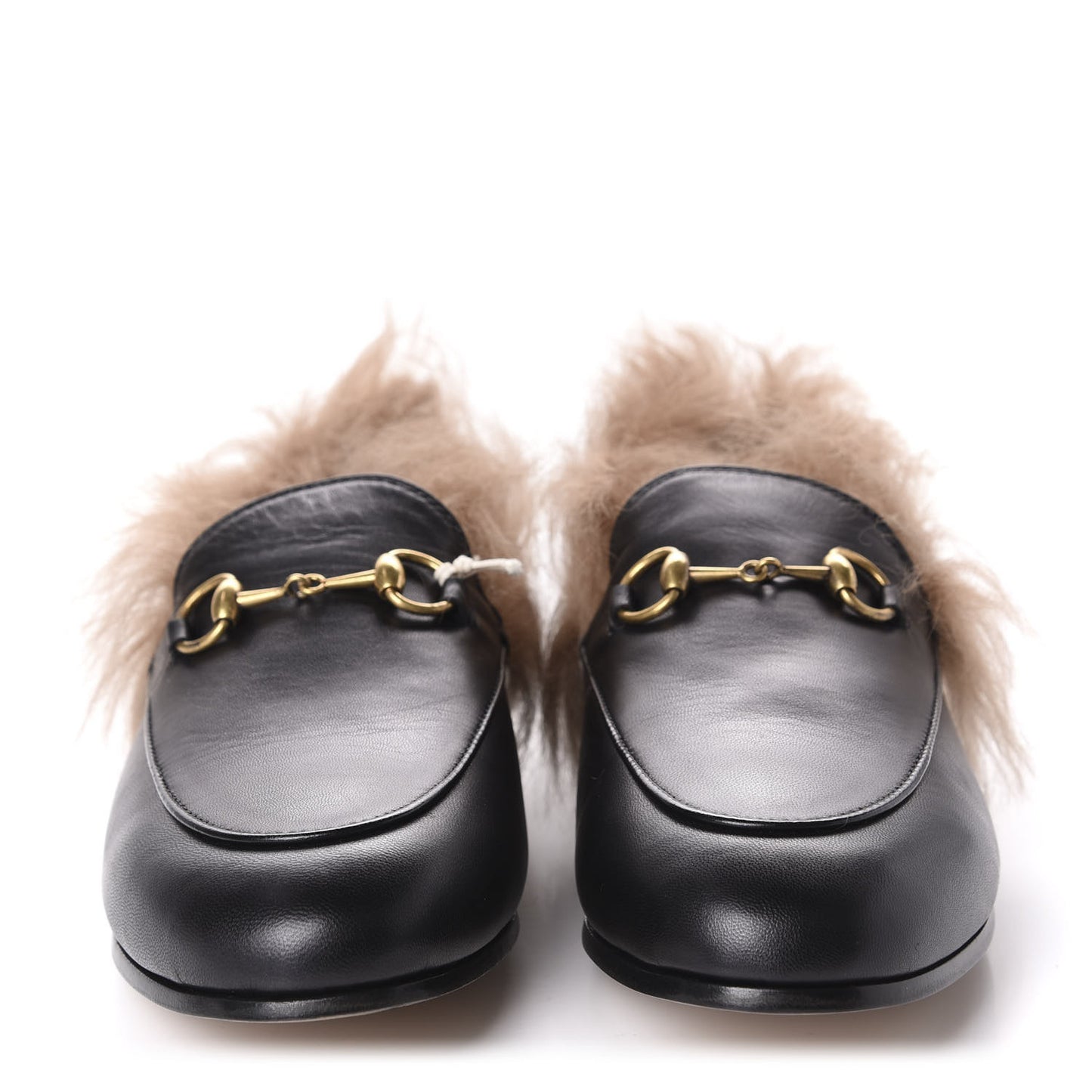 Malaga Kid Fur Womens Jordaan Loafers 37 Black Natural