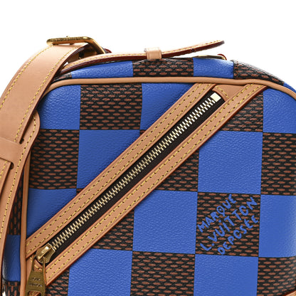 Louis Vuitton Damier Pop Chess Messenger Blue 13 of 19