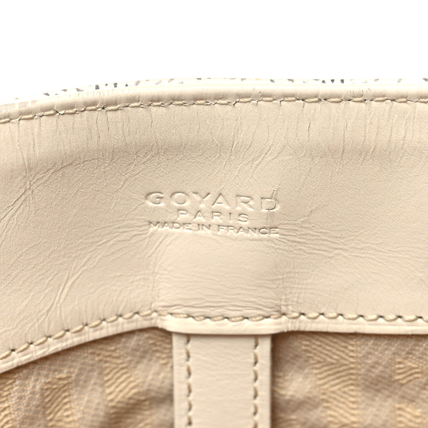 Goyard Goyardine Voltaire III Tote White 6 of 11
