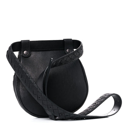 Bottega Veneta Nappa Intrecciato Belt Bag Black 3 of 12