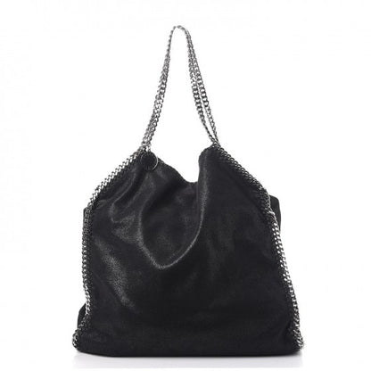 Stella McCartney Shaggy Deer Big Falabella Tote Black 1 of 13