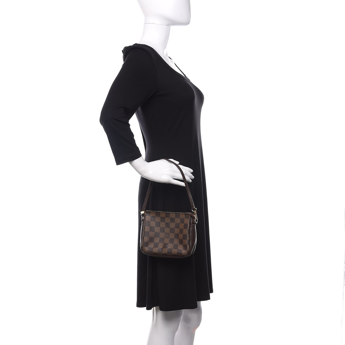 Damier Ebene Trousse Make Up Bag Pochette