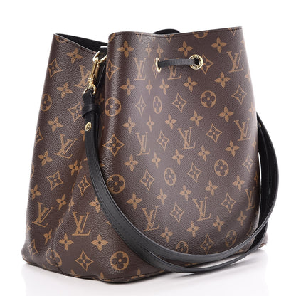 Louis Vuitton Monogram Neonoe MM Black 3 of 7