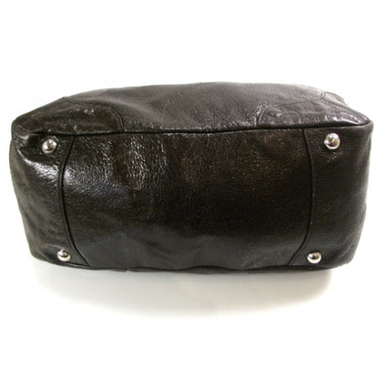 Prada Cervo Lux Chain Shoulder Bag Ebano 4 of 12