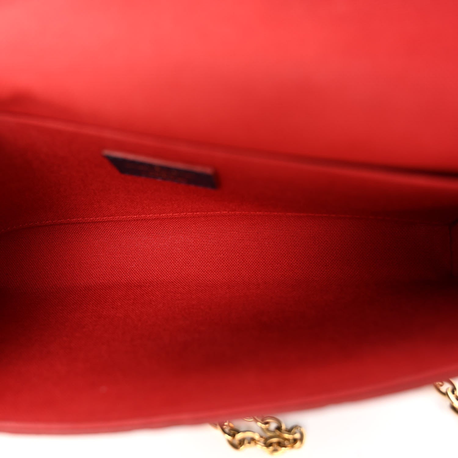 Louis Vuitton Empreinte Pochette Felicie Chain Wallet Marine Rouge 6 of 11