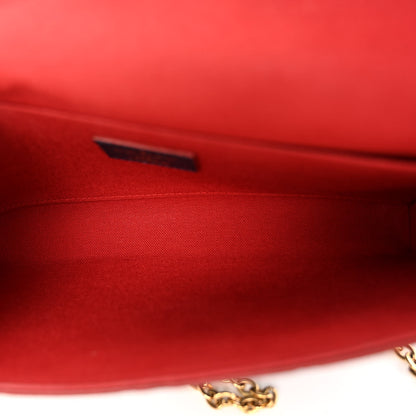 Louis Vuitton Empreinte Pochette Felicie Chain Wallet Marine Rouge 6 of 11