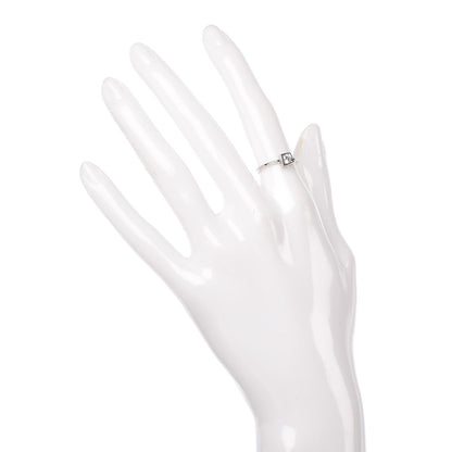 Tiffany 18K White Gold Diamond .17ct Frank Gehry Torque Ring 48 4.5 2 of 6