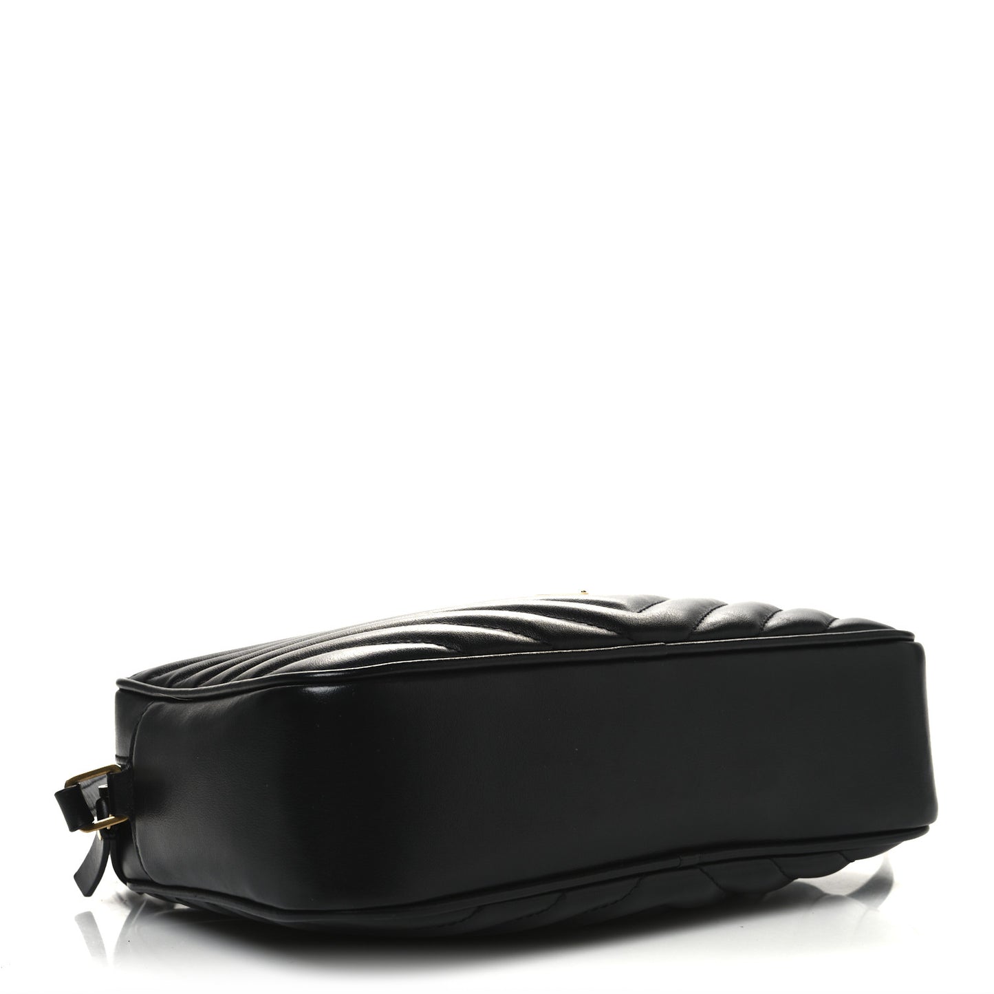 Calfskin Matelasse Monogram Lou Camera Bag Black