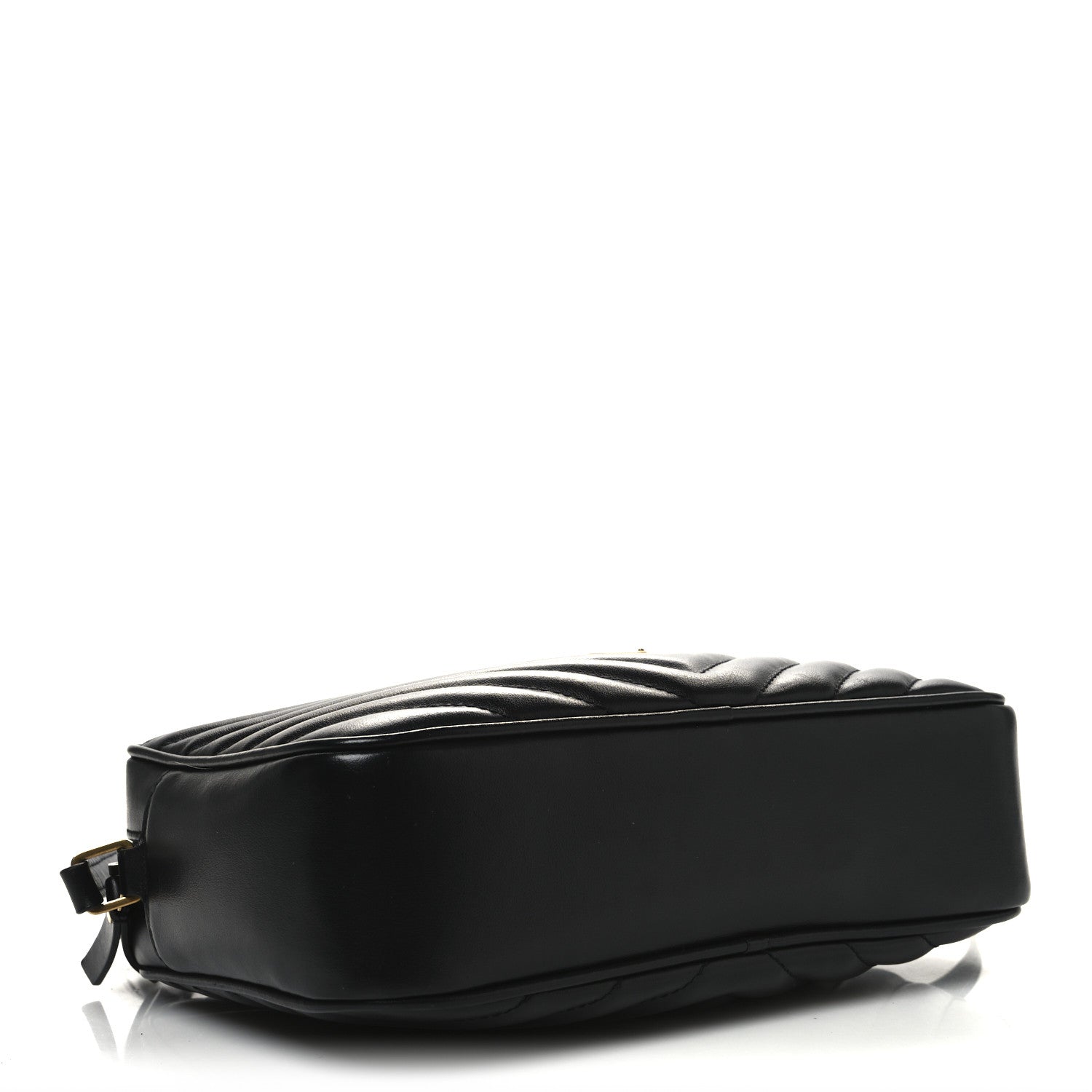 Saint Laurent Calfskin Matelasse Monogram Lou Camera Bag Black 4 of 11