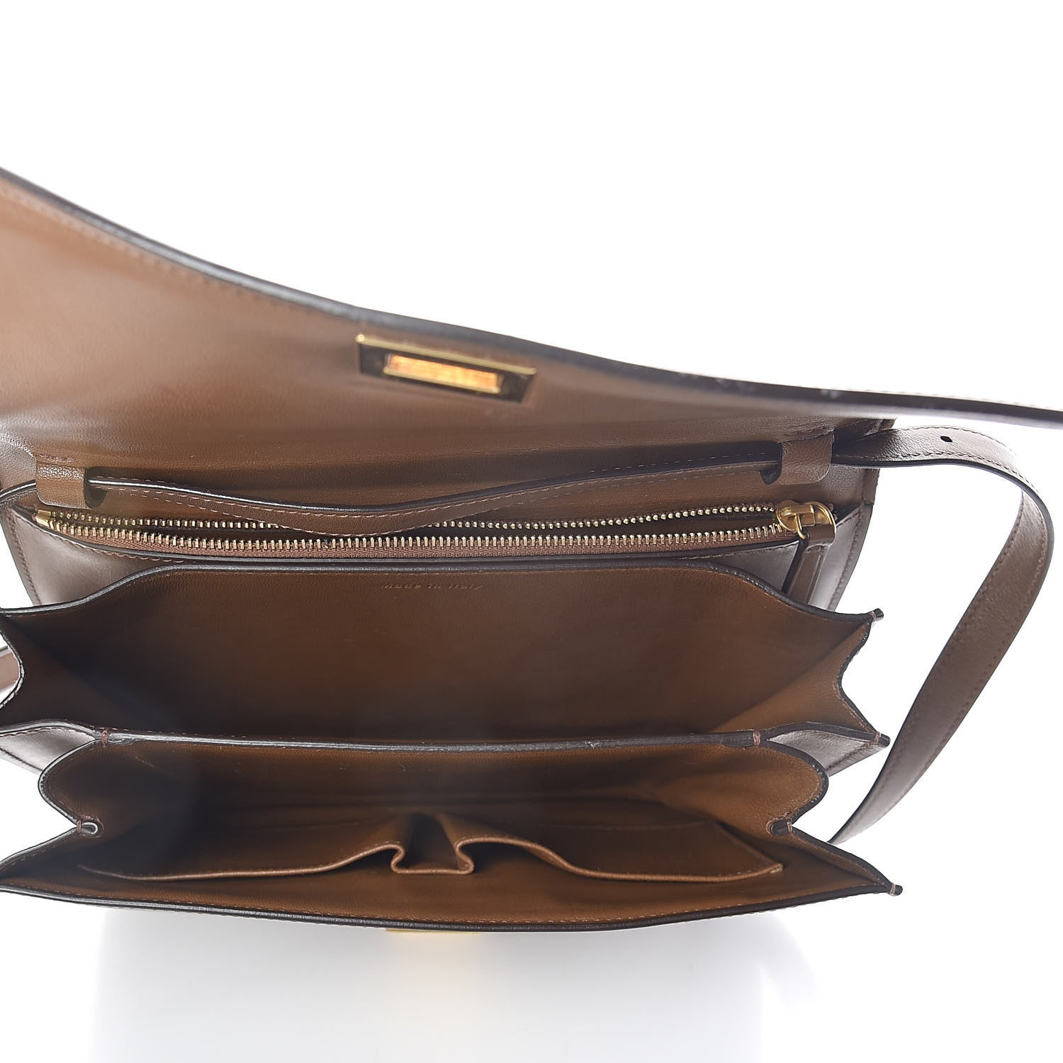 Celine Box Calfskin Medium Classic Box Flap Bag Camel 5 of 9