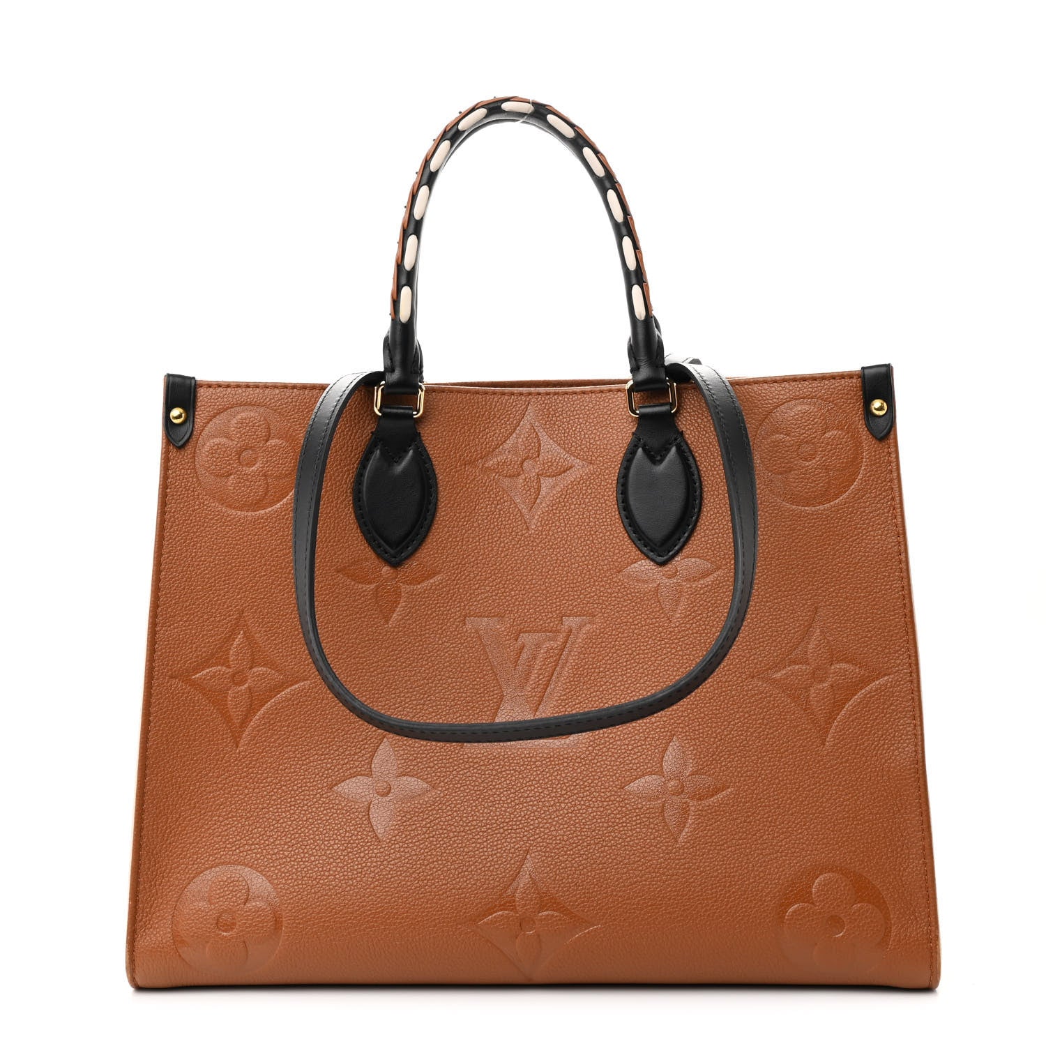 Louis Vuitton Empreinte Monogram Giant Wild At Heart Onthego MM Caramel 1 of 11