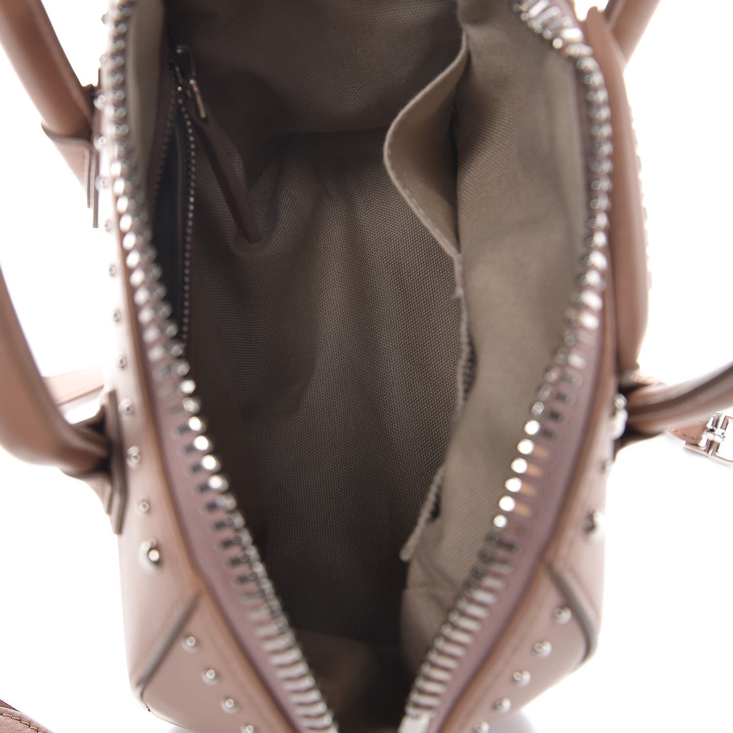 Smooth Calfskin Mini Studded Antigona Old Pink