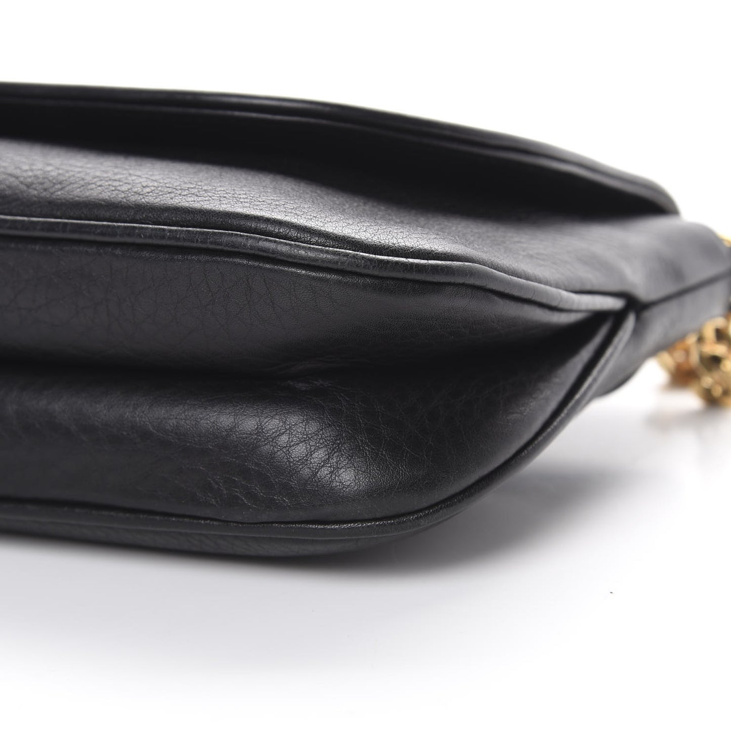 Calfskin Medium 1973 Chain Shoulder Bag Black