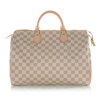 Louis Vuitton Damier Azur Speedy 35 1 of 8