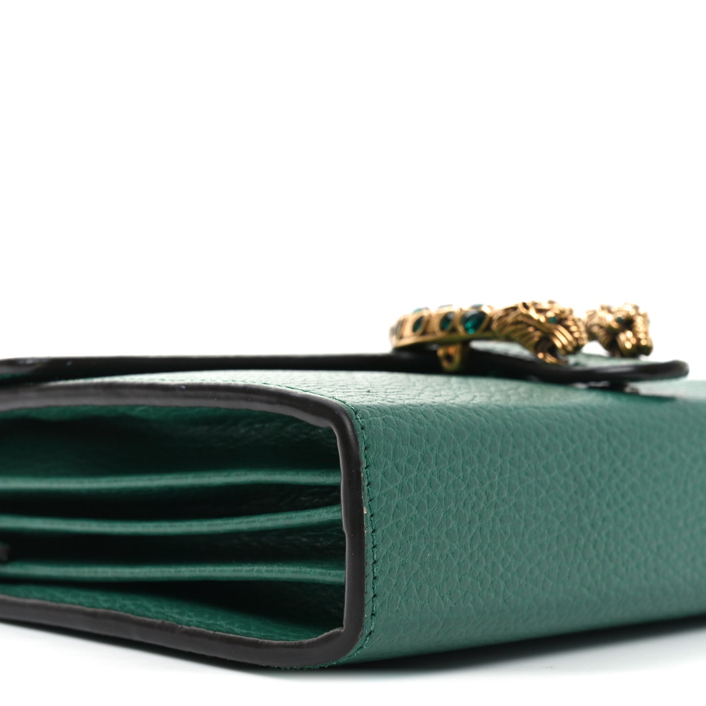 Calfskin Mini Dionysus Chain Wallet Emerald