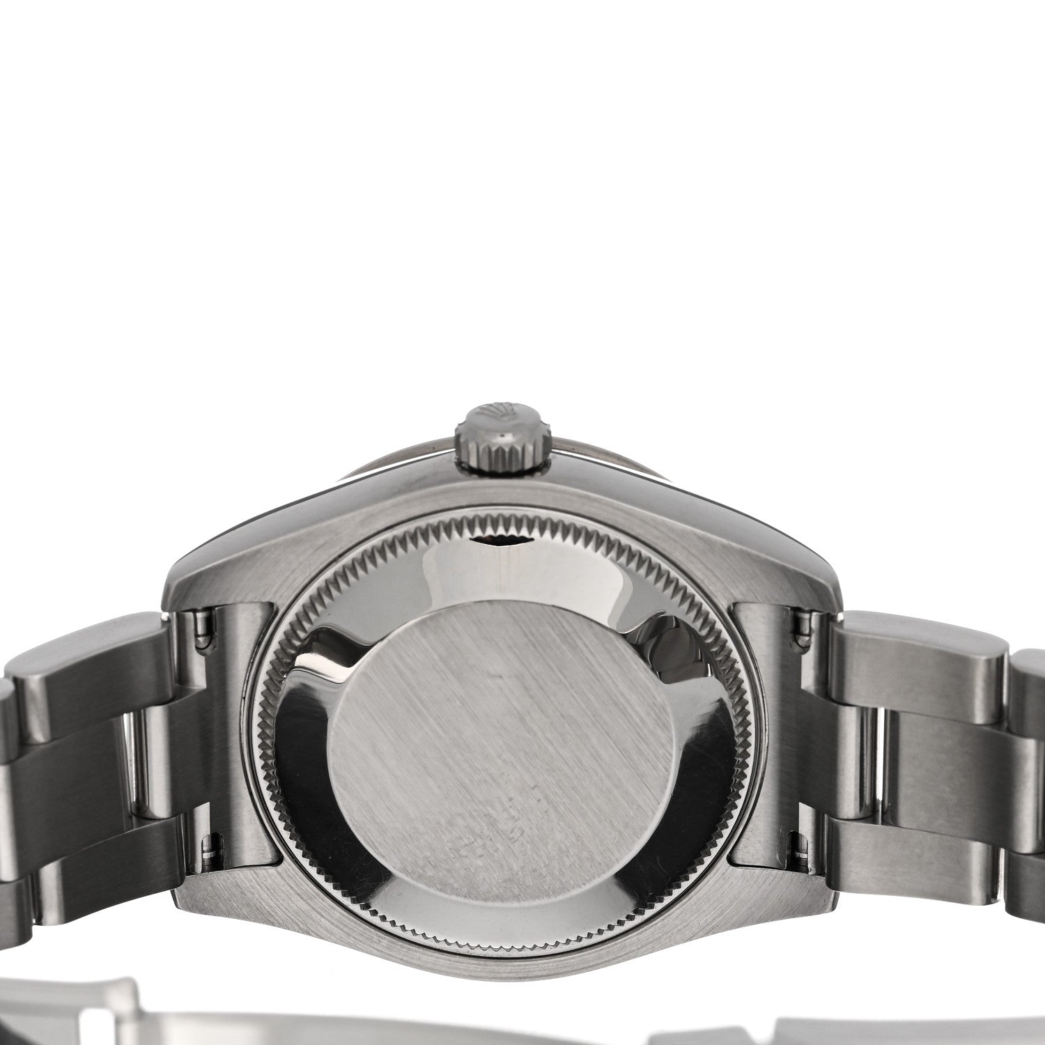 Rolex Stainless Steel 18K White Gold Diamond 31mm Oyster Perpetual Datejust Watch Silver Roman 178344 4 of 4