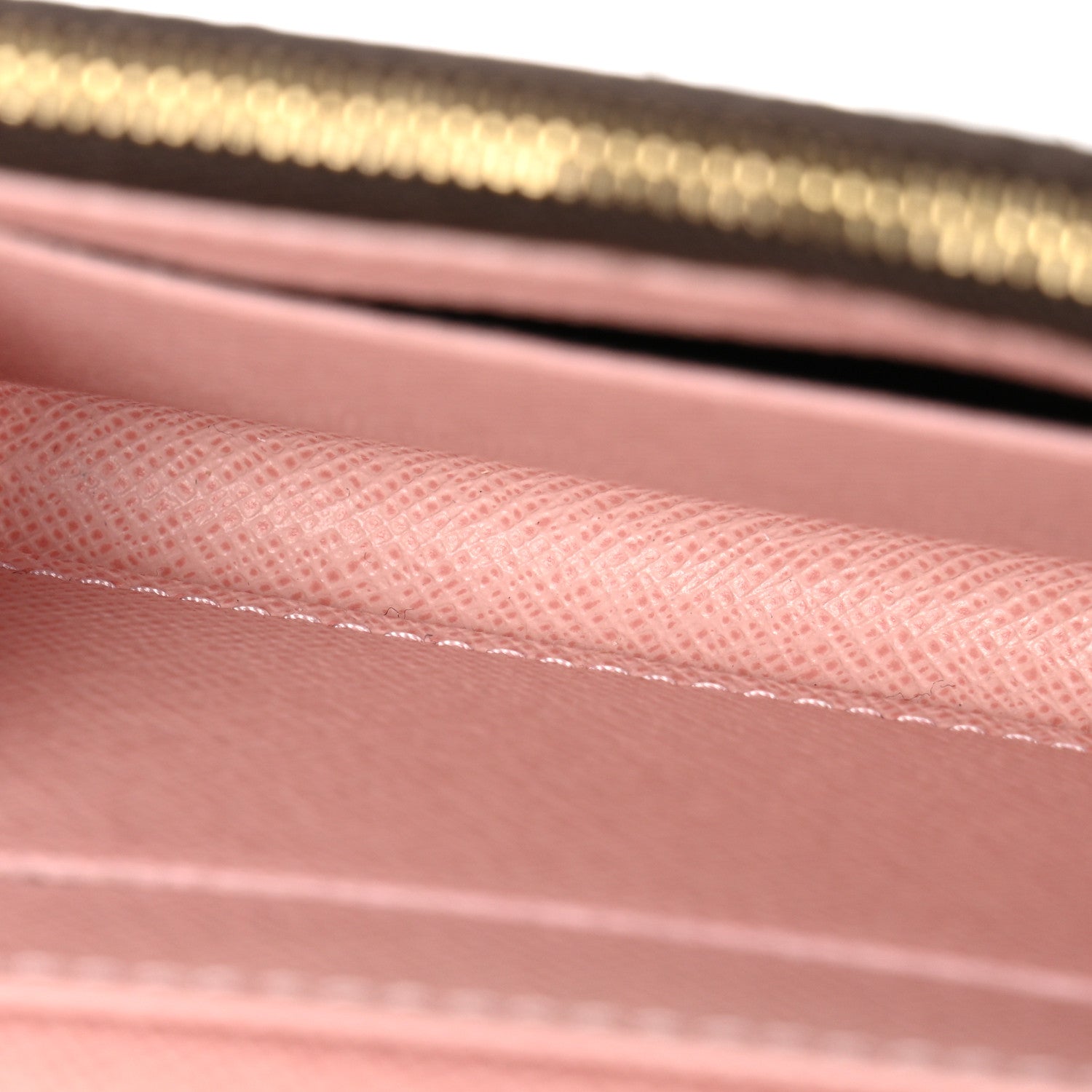 Louis Vuitton Damier Ebene Rosalie Coin Purse Rose Ballerine 5 of 7