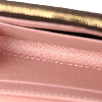 Louis Vuitton Damier Ebene Rosalie Coin Purse Rose Ballerine 5 of 7