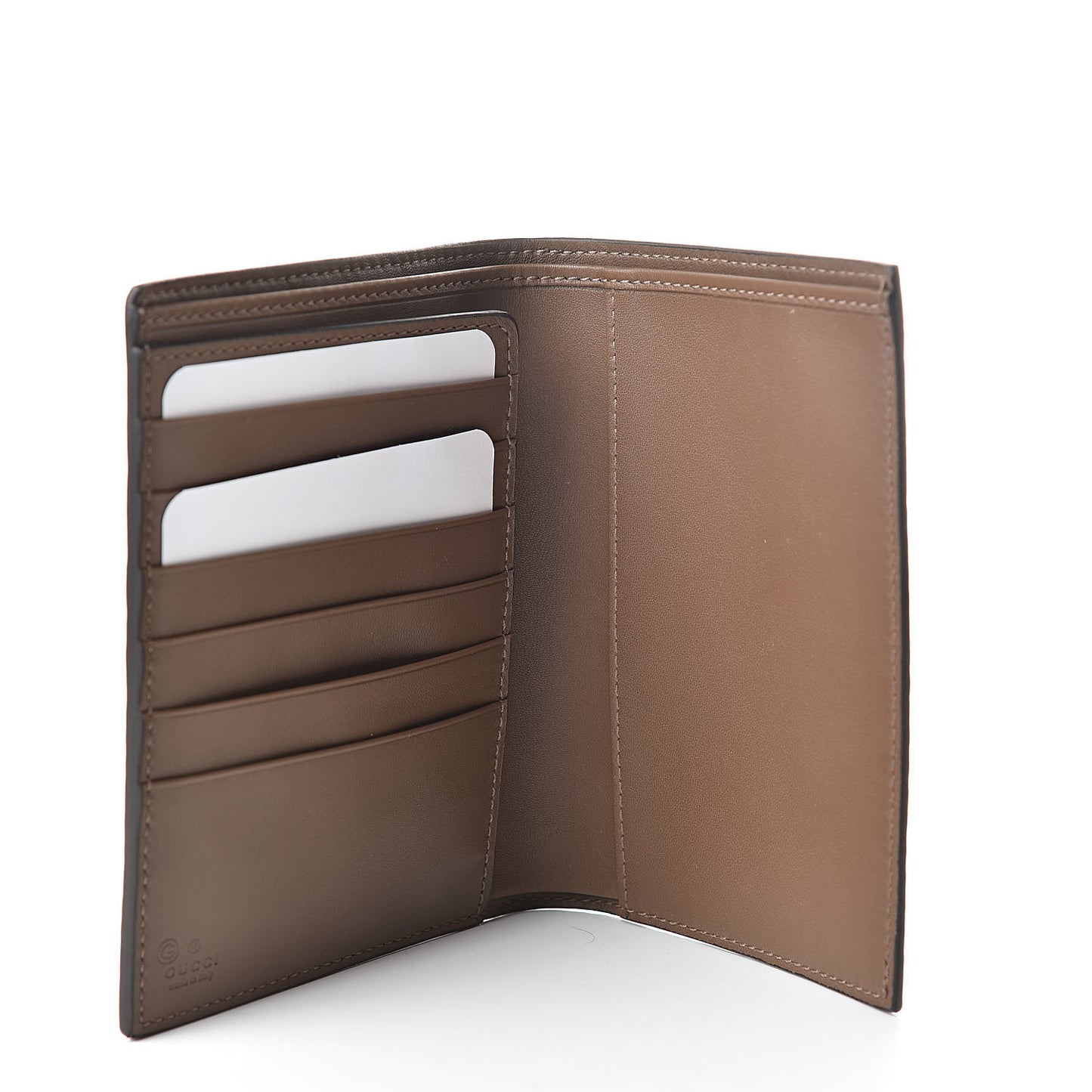 Microguccissima Passport Case Acero