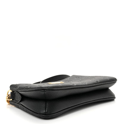 Louis Vuitton Empreinte Monogram Liv Pochette Black 4 of 9