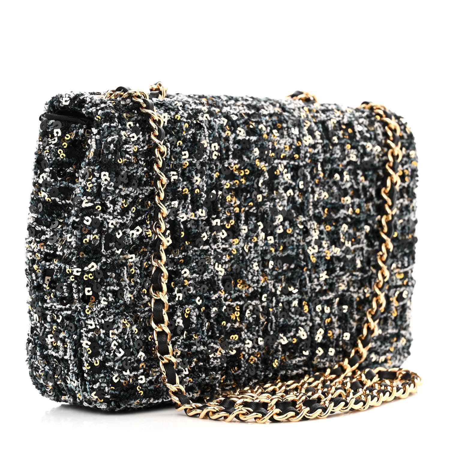 Chanel Sequin Small Single Flap 3 of 11
