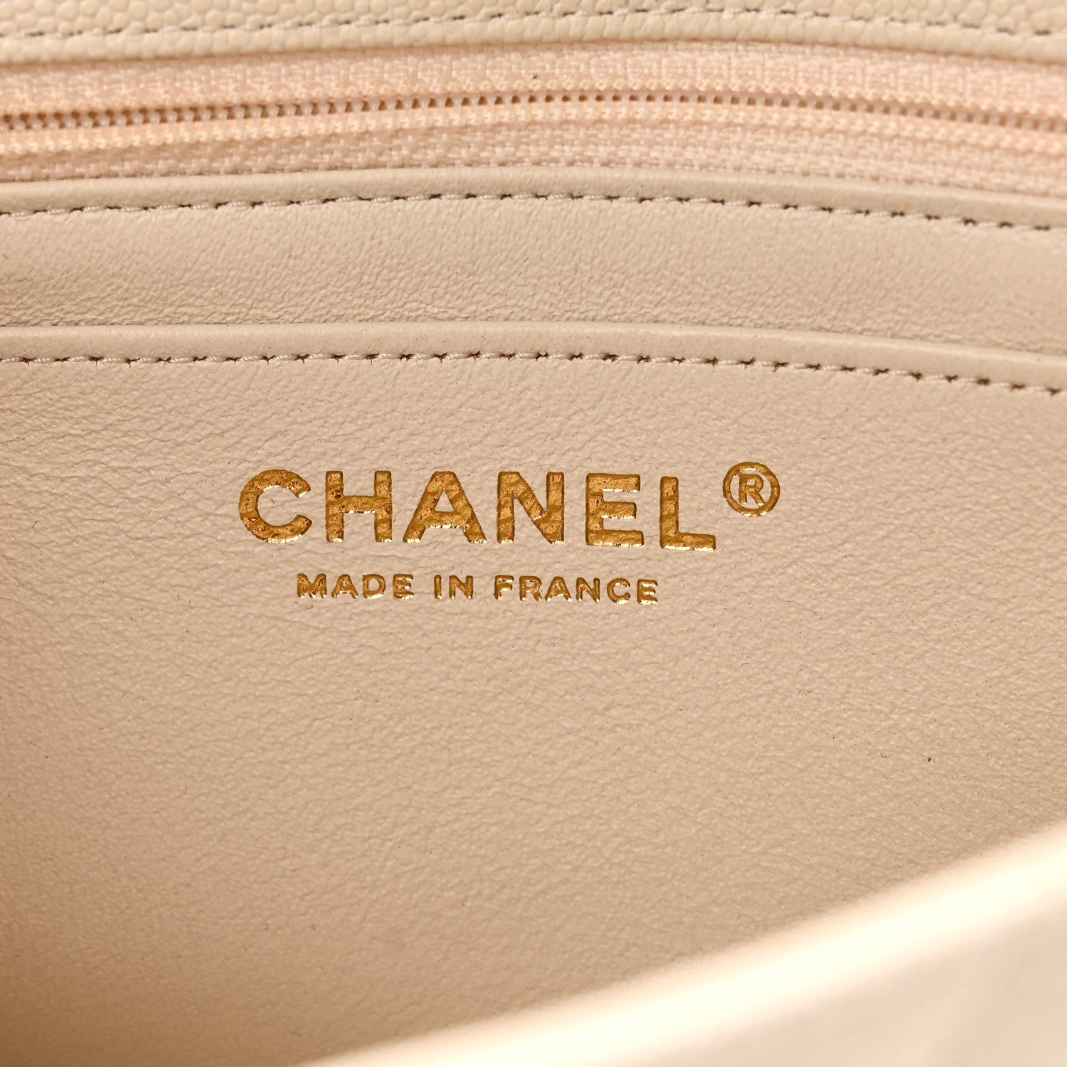 Chanel Caviar Quilted Mini Rectangular Flap White 6 of 11