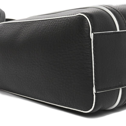 Balenciaga Smooth Calfskin Logo Double Sided XXS Everyday Tote Black White 8 of 9