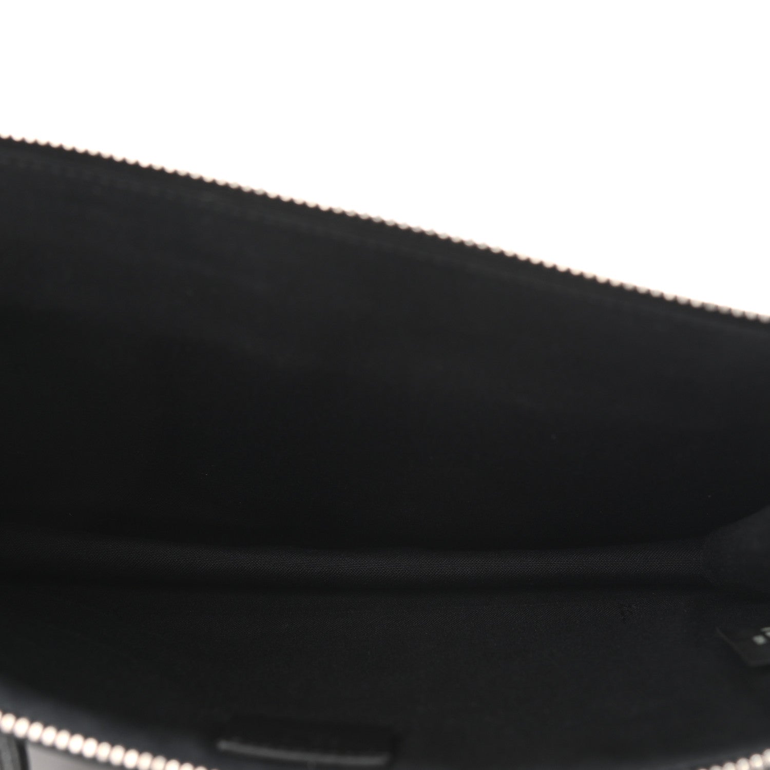 Fendi Vitello Dolce Studded Mini 2Jours Pouch Black Multicolor 5 of 12