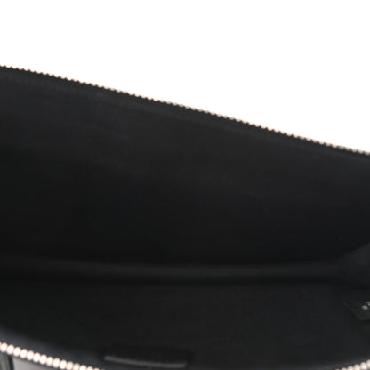 Fendi Vitello Dolce Studded Mini 2Jours Pouch Black Multicolor 5 of 12