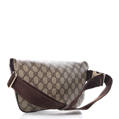 Gucci GG Supreme Monogram Belt Bag Dark Brown 3 of 8
