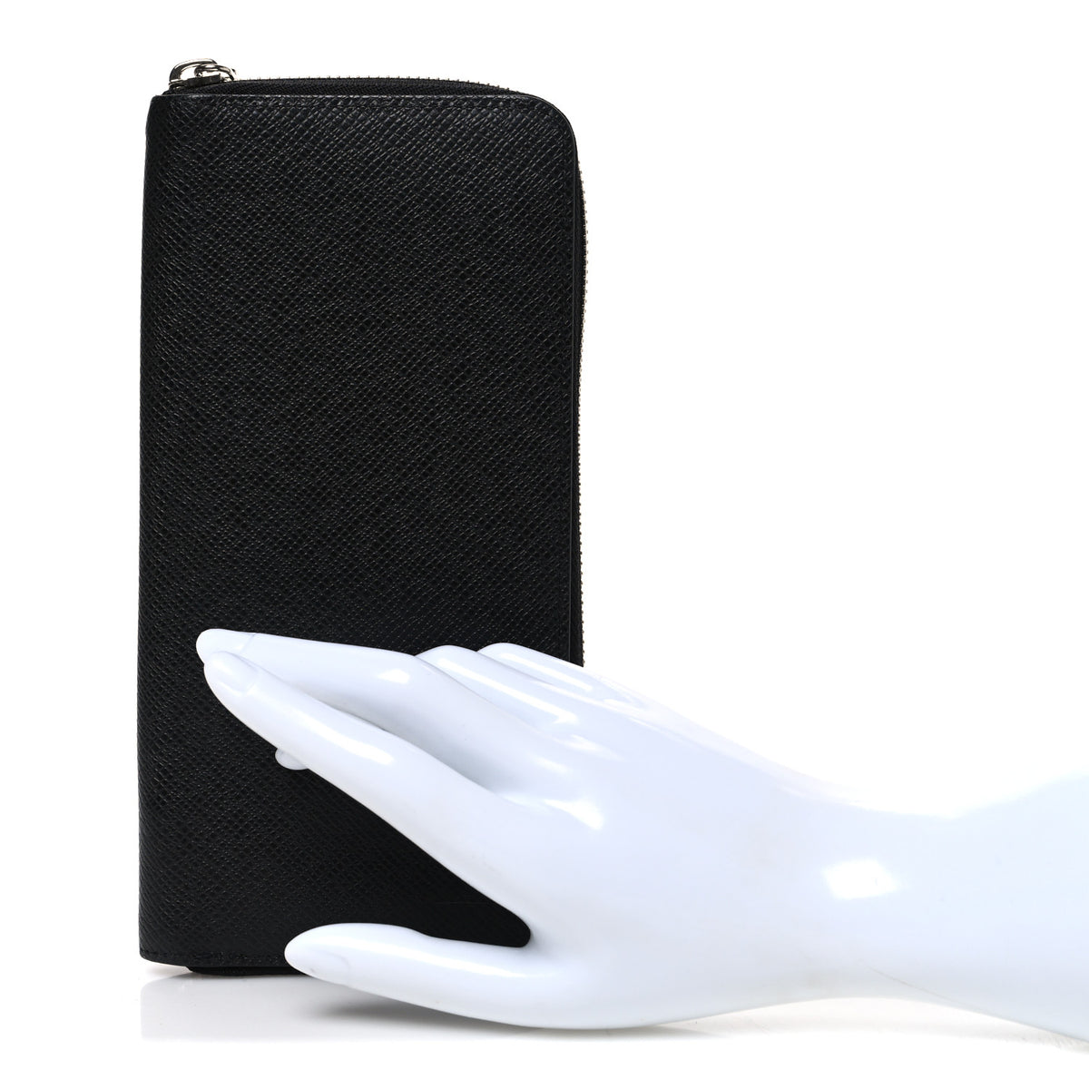 Louis Vuitton Taiga Vertical Zippy Wallet Ardoise 2 of 6