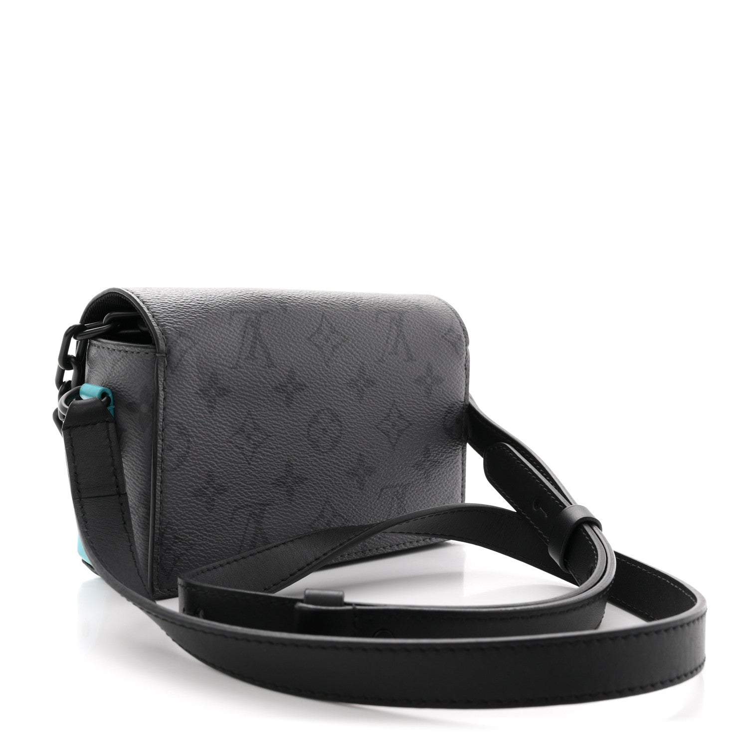 Louis Vuitton Reverse Monogram Eclipse Steamer Wearable Wallet Turquoise 3 of 12