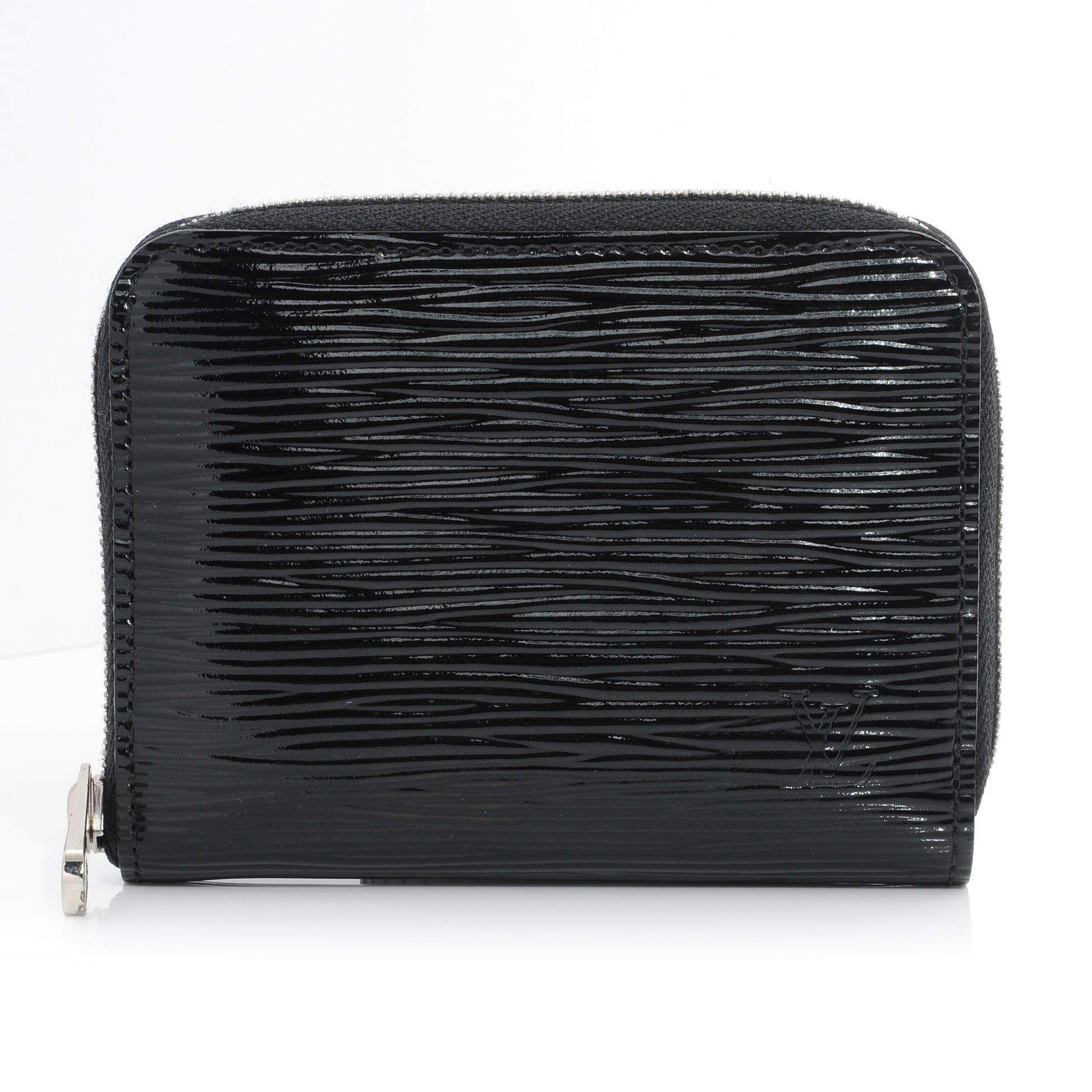 Louis Vuitton Electric Epi Zippy Coin Purse Wallet Black 1 of 6