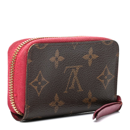 Louis Vuitton Monogram Zippy Multicartes Fuchsia 3 of 7