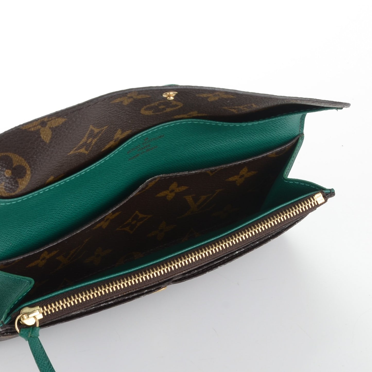 Monogram Emilie Wallet Vert