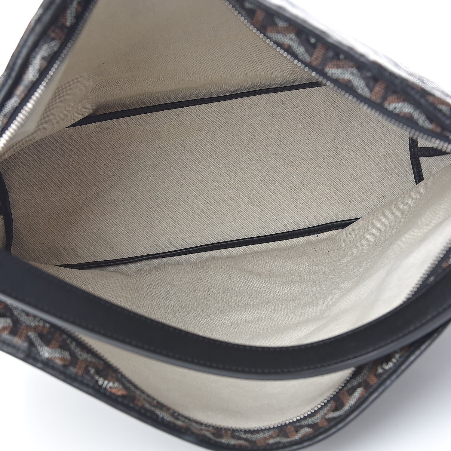 Goyard Goyardine Fidji Zip Hobo Black 5 of 12