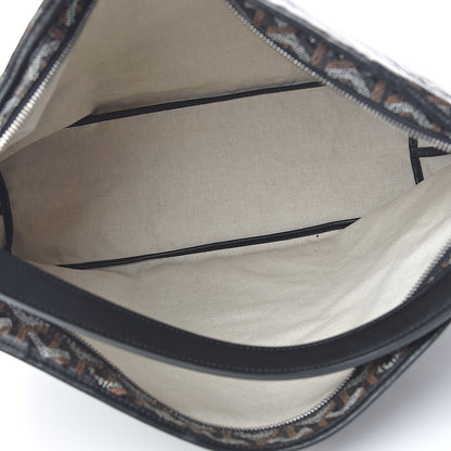 Goyard Goyardine Fidji Zip Hobo Black 5 of 12