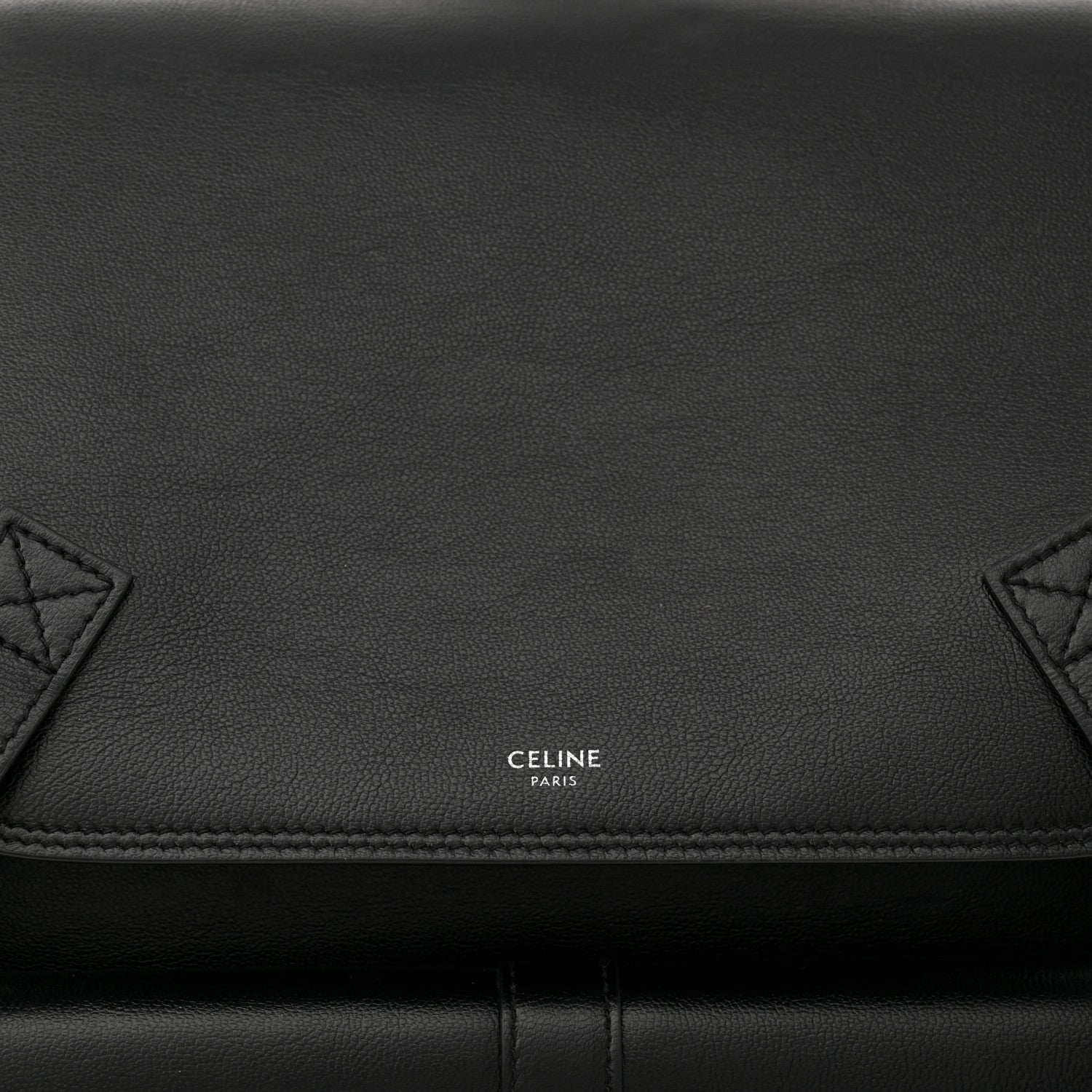 Celine Calfskin Large Backpack Black 9 of 16