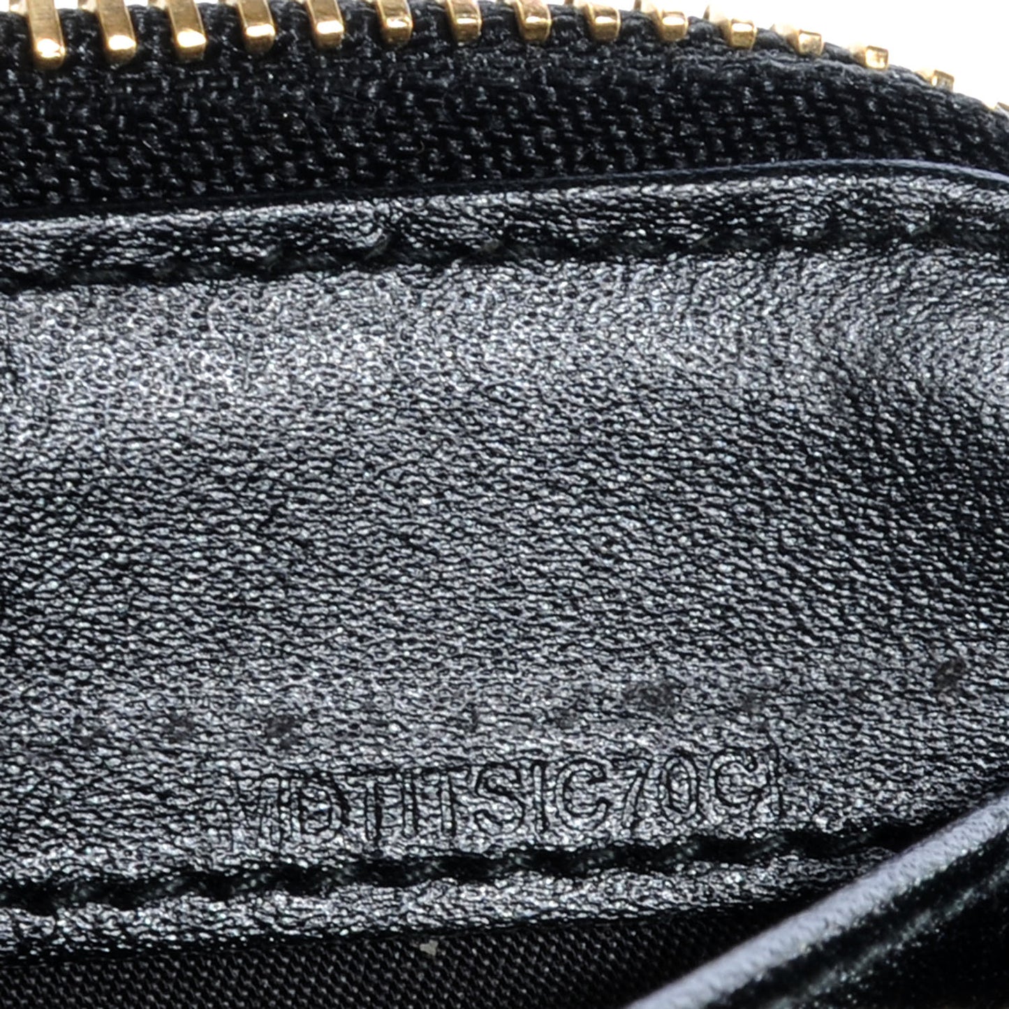 Smoked Check Zip Around Wallet