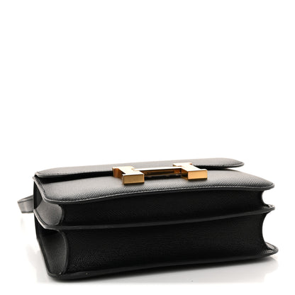 Hermes Epsom Constance 24 Black 4 of 14