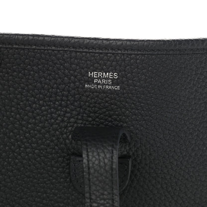 Hermes Taurillon Clemence Evelyne III PM Black 6 of 11