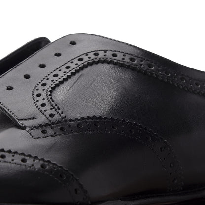 Louis Vuitton Calfskin Dandy Derby Shoes 10.5 Black 10 of 12